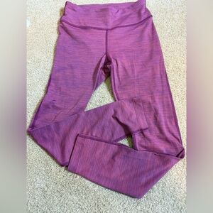 Outdoor Voices pink and purple leggings size small